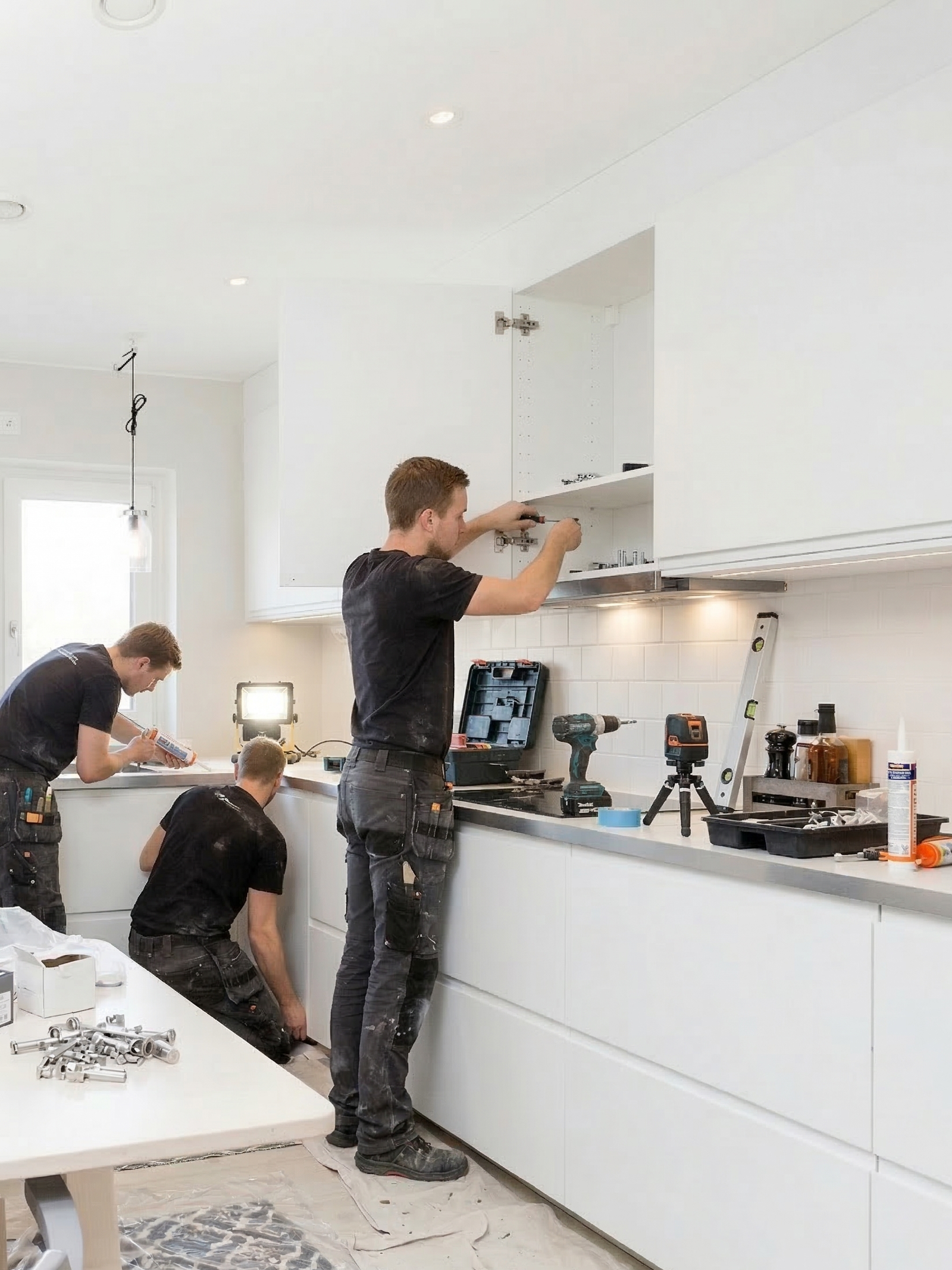 Cocina de diseño con acabados de lujo